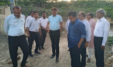 जिला कलक्टर ने लिया शहर की पेयजल व्यवस्था का जायजा