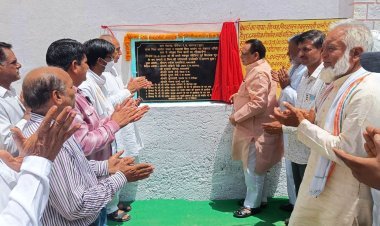 गोरीसर गांव में रफीक मंडेलिया ने किया सडक का लोकार्पण 