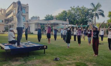 अर्न्तराष्ट्रीय योग दिवस के महत्व पर विशेष जन चेतना कार्यक्रम आयोजित