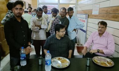 जिला कलक्टर ने इंदिरा रसोई व रैन बसेरे का किया औचक निरीक्षण