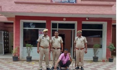 कारखाने से पानी की मोटर चुराने वाले मुलजिम को पुलिस ने किया गिरफ्तार