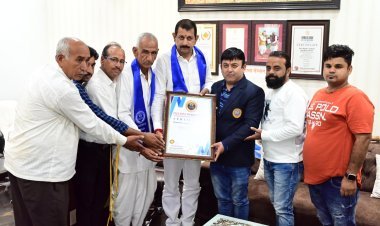 25 वर्षो से गौसेवा में समर्पित संस्थान को मिला सम्मान।