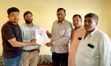 पानी की टंकी बनाने के लिए दानदाताओं ने की भूमिदान