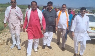 अजमेर मे आयोजित हुई प्रधानमंत्री मोदी की सभा में अलवर शहर विधायक के नेतृत्व में शामिल हुए अनेकों पदाधिकारी व कार्यकर्ता