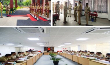 'अपराधियों के खिलाफ सख्त कानूनी कार्रवाई की जाए' - एसपी ऑफिस मिनी सचिवालय में हुआ अपराध गोष्ठी का आयोजन