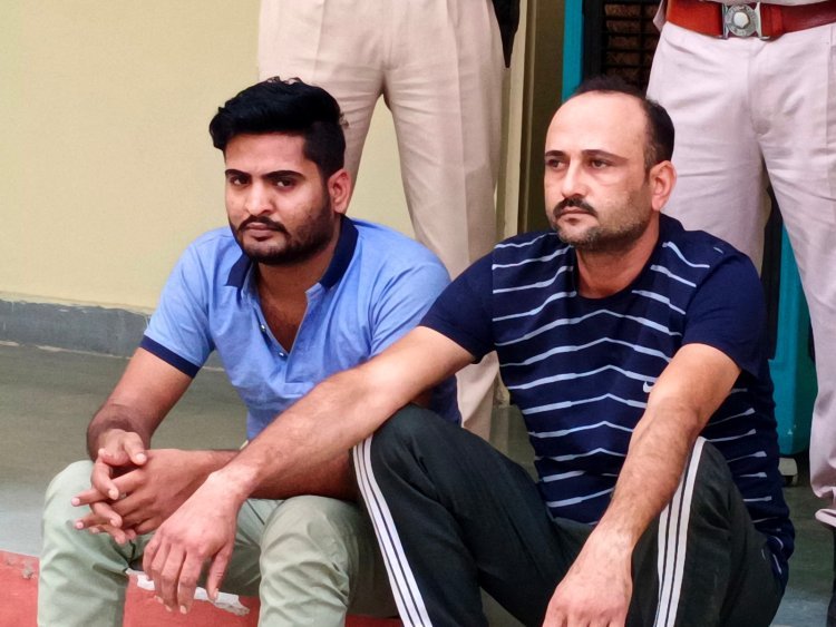फायरिंग के षड़यंत्र में शामिल होने पर रतनगढ़ निवासी दो युवक गिरफ्तार...