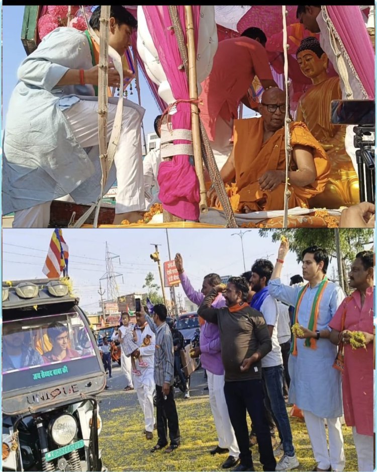 भगवान बुद्ध का जीवन सभी के लिए एक प्रेरणा - अशोक गुप्ता