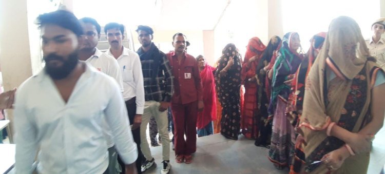 वार्ड न. 47 के लिए शांतिपूर्वक सम्पन्न हुआ 78 प्रतिशत मतदान....
