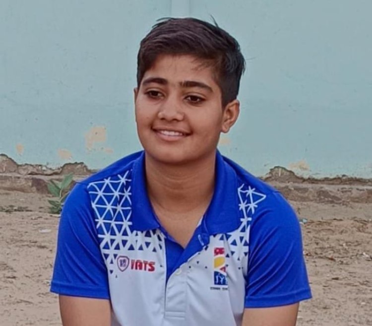 चूरू जिले के भोजासर ग्राम की खिलाड़ी शारदा कंवर भारत की जूनियर हैंडबॉल टीम में देश का प्रतिनिधित्व करेगी ।