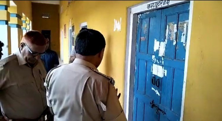 राजकीय सीनियर सेकेंडरी स्कूल में एक महीने बाद दूसरी बार चोरी..
