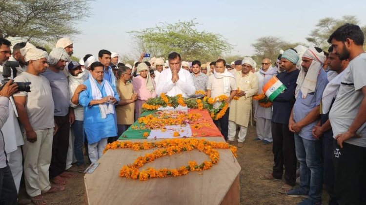 सड़क हादसे में सेना के जवान की मौत