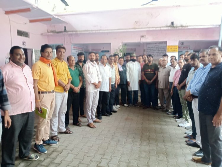 सर्व समाज के सामाजिक संगठनों ने महाराणा प्रताप सर्किल की मांग के।लिए दिया ज्ञापन