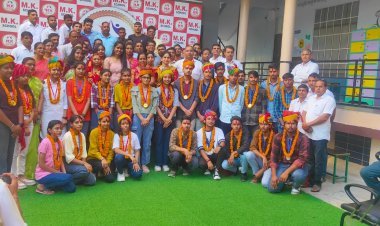 एमके के विजयोत्सव वाहन रैली से गूंजी सीकर की सड़के