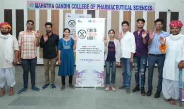 तम्बाकू के खिलाफ जंग: एचसीजी कैंसर सेन्टर जयपुर ने नागरिकों को शिक्षित एवं सशक्त बनाने के लिए नुक्कड़ नाटक का आयोजन किया