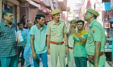 फायरिंग के आरोपियों से करवाया मौका तस्दीक