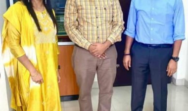 चारुल अग्रवाल नें अतिरिक्त पुलिस महानिदेशक को मिलकर दी शुभकामनाएं 