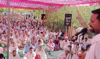 राज्य सरकार ने लिखा केन्द्र सरकार को पत्र, किसानों का अनिश्चितकालीन महापड़ाव जारी  22 सूत्री ज्ञापन पत्र के निस्तारण की मांग