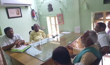 उपखण्ड स्तरीय शांति एवं अहिंसा प्रकोष्ठ समिति की बैठक का हुआ आयोजन।