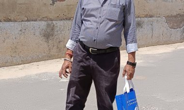 जिला बनाने की मांग को लेकर बागरेचा ने लिया अनूठा संकल्प