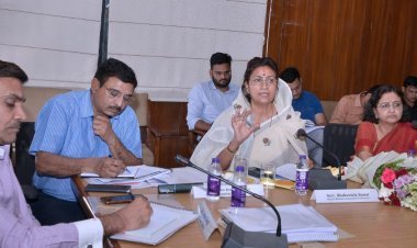 उद्योग मंत्री ने ली समीक्षा बैठक