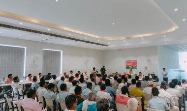 राज्यसभा सांसद घनश्याम तिवाडी रहे विराटनगर क्षेत्र के दौरे पर