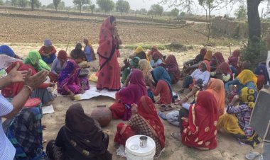 मनरेगा में कार्य करने वाली महिलाएं विकास में अहम भूमिका निभा रही है - वीरांगना कविता सामोता 