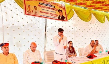 विधायक ने किया सड़क का शिलान्यास 