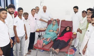 रक्तदान महादान - ललित यादव 