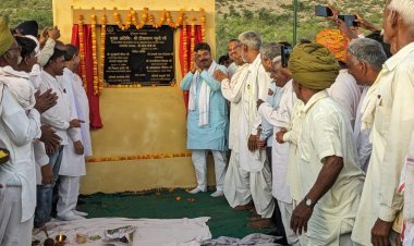 सामाजिक न्याय एवं अधिकारिता मंत्री ने किया ढहलावास में विद्युत सब स्टेशन का शिलान्यास 