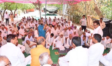 नेता प्रतिपक्ष राठौड़ ने किया किसान आंदोलन का समर्थन कहा मांगे जायज आज शाम किसान निकालेंगे मशाल जुलूस