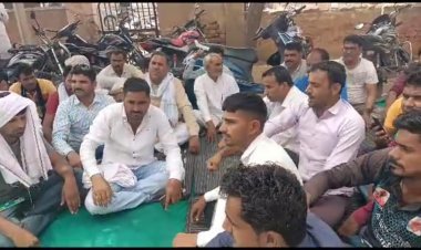 बिजली समस्या के समाधान को लेकर आरएलपी ने किया प्रदर्शन ज्ञापन देकर समस्या के समाधान की की मांग