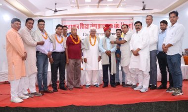 रेसला ने किया पदोन्नत प्राचार्य व उप प्राचार्यों का अभिनन्दन