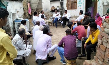 मेवात विकास बोर्ड अध्यक्ष जुबेर खान ने किया महंगाई राहत कैम्प का निरीक्षण 