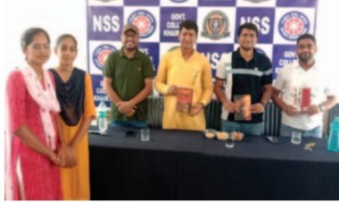 महाविद्यालय में भाषा, साहित्य और संस्कृति पर विशेष संवाद कार्यक्रम