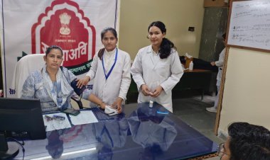 आयुष्मान भारत के अंतर्गत चिकित्सा विभाग द्वारा की गई स्क्रीनिंग आभा आईडी से मिलेगी रोगी की पूरी हिस्ट्री समाज कल्याण विभाग, कलेक्ट्रेटए पशु चिकित्सालय में की गई स्क्रीनिंग