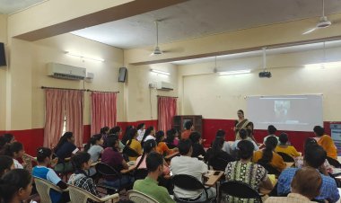 राष्ट्रीय सेवा योजना में नशे पर जागरूकता कार्यक्रम आयोजित।