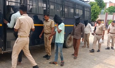 इंदासर में सरपंच के घर में घूसकर फायरिंग कर डकैती की घटना में गिरफ्तार चार आरोपियों को भेजा जेल व एक को 30 जून तक लिया पुलिस रिमाण्ड पर 