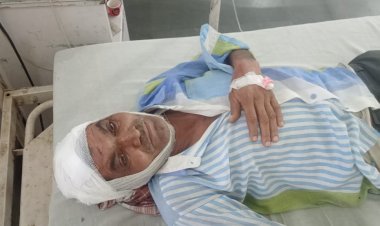 पिकअप गाड़ी में सवार होकर आए तीन बदमाशों ने होटल को मारी टक्कर, सोए हुए मालिक के सर में लगी, अस्पताल में भर्ती  सिगरेट को लेकर हुआ झगड़ा 