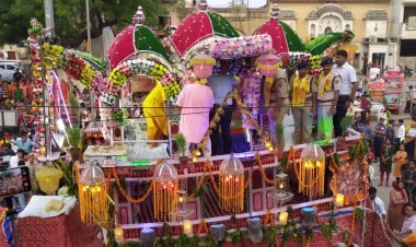 श्री जगन्नाथ जी के जयकारों से गूंजा अलवर, निकली रथयात्रा