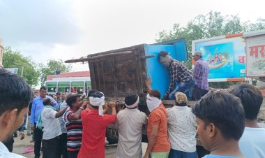 अतिक्रमण हटाने की कार्यवाही से मचा हड़कंप