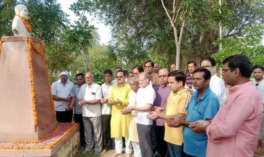 शास्त्रार्थ के संवाहक थे चूरू के ऋषि गणपति शर्मा मनाई पुण्यतिथि, अर्पित की पुष्पांजलि