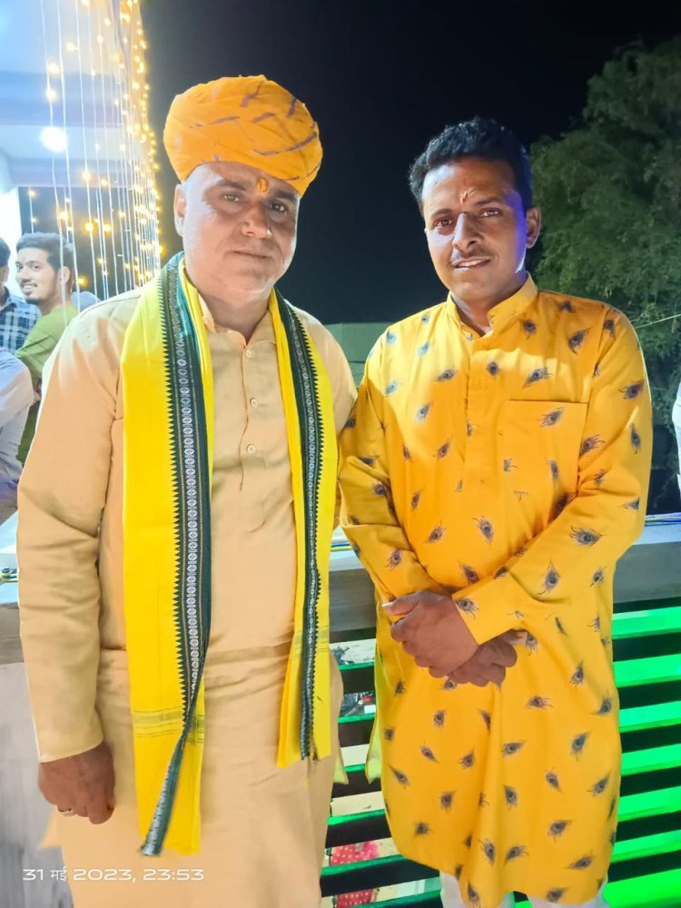 राजलदेसर में श्याम बाबा का मंदिर बनाने के लिए श्रवण माली ने दी जमीन दान