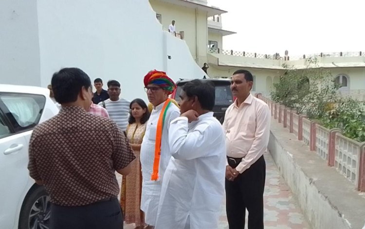 आरटीडीसी के चेयरमैन धर्मेन्द्र राठौड ने किया आरटीडीसी के होटलों का निरीक्षण