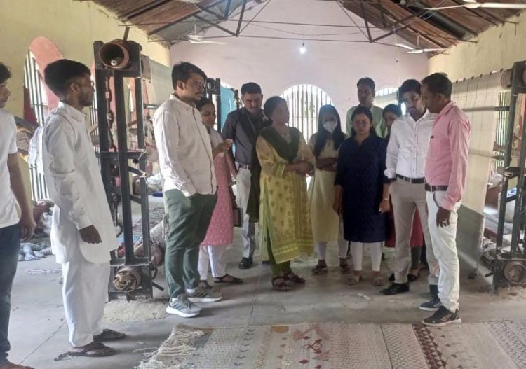 प्राधिकरण सचिव ने किया केंद्रीय कारागृह अलवर का औचक निरीक्षण
