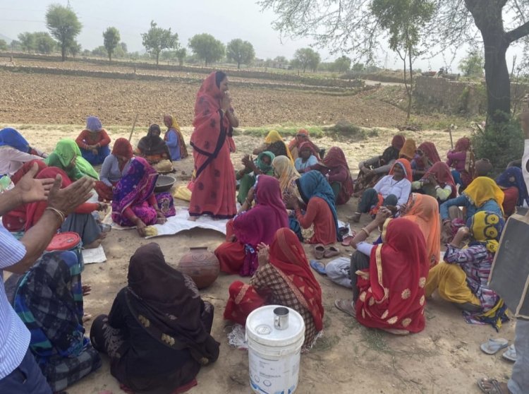 मनरेगा में कार्य करने वाली महिलाएं विकास में अहम भूमिका निभा रही है - वीरांगना कविता सामोता