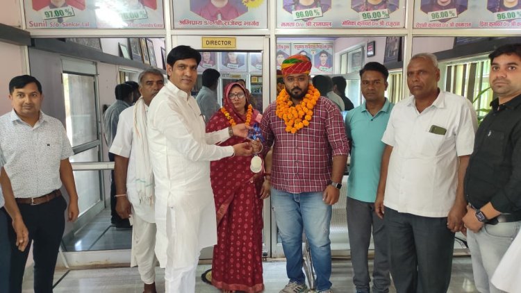 हरियाणा में विजेता मयंक का स्वागत समारोह आयोजित हुआ