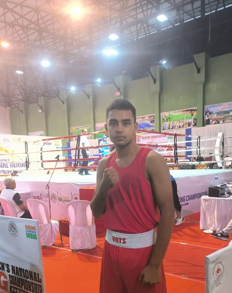 बॉक्सर दानिश पूनिया ने सेमीफाइनल में पहु्रच कर राजस्थान के लिए पदक पक्का किया