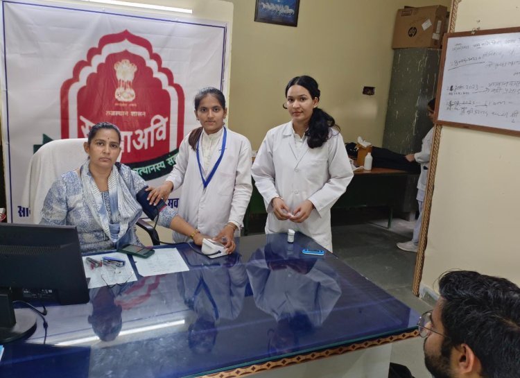 आयुष्मान भारत के अंतर्गत चिकित्सा विभाग द्वारा की गई स्क्रीनिंग आभा आईडी से मिलेगी रोगी की पूरी हिस्ट्री समाज कल्याण विभाग, कलेक्ट्रेटए पशु चिकित्सालय में की गई स्क्रीनिंग
