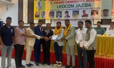 लियो क्लब खैरथल मंडी के विपुल वालेचा बने प्रांतीय अध्यक्ष