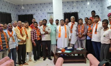 भाजपा कालाडेरा मण्डल के कार्यकर्ताओ की मीटिंग का हुआ आयोजन